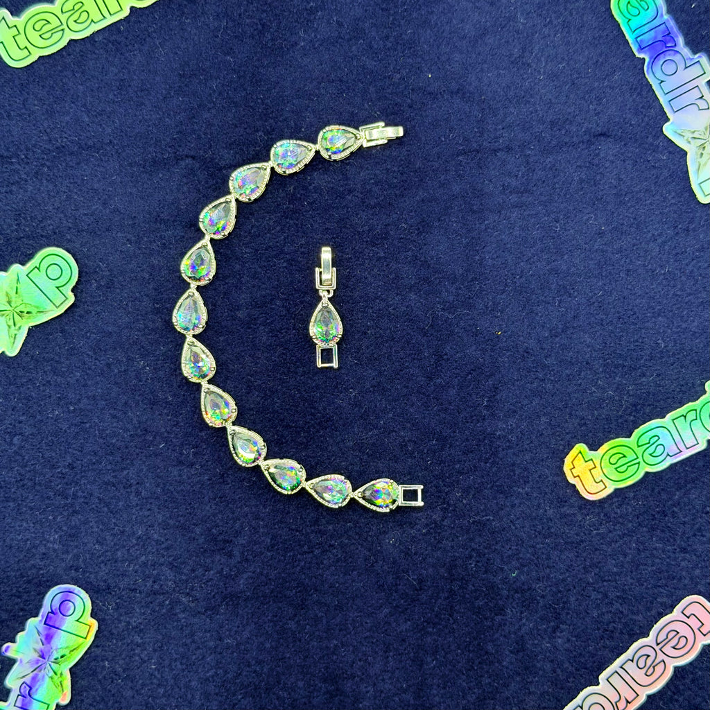 Crystal Drop Bracelet