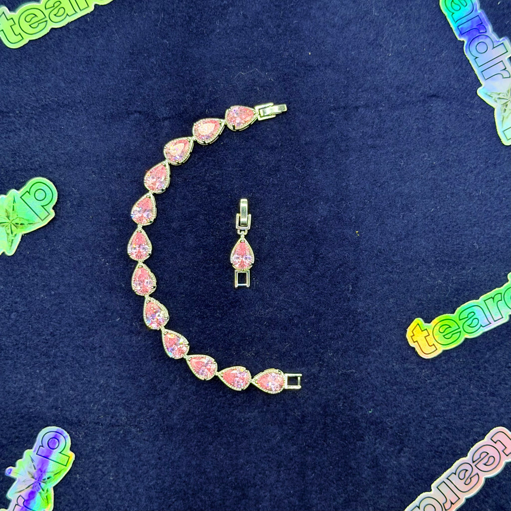 Crystal Drop Bracelet