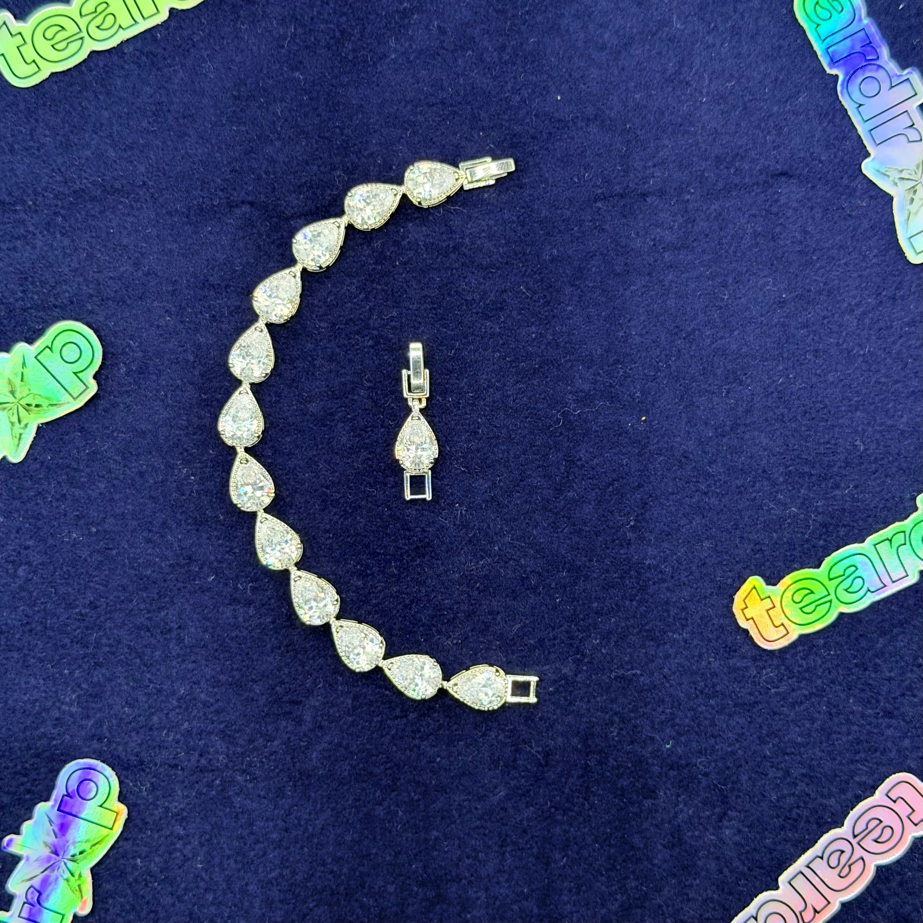 Crystal Drop Bracelet