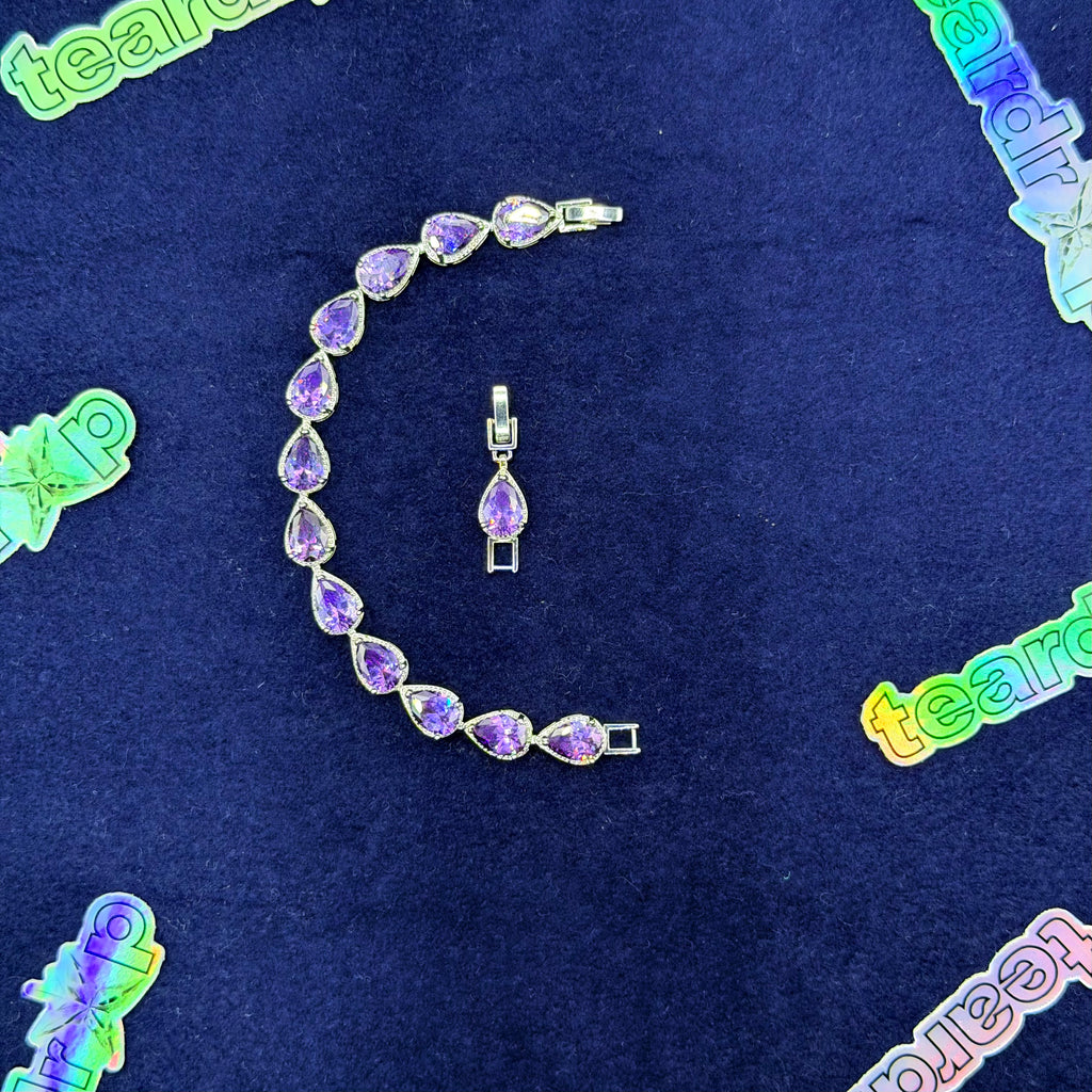Crystal Drop Bracelet