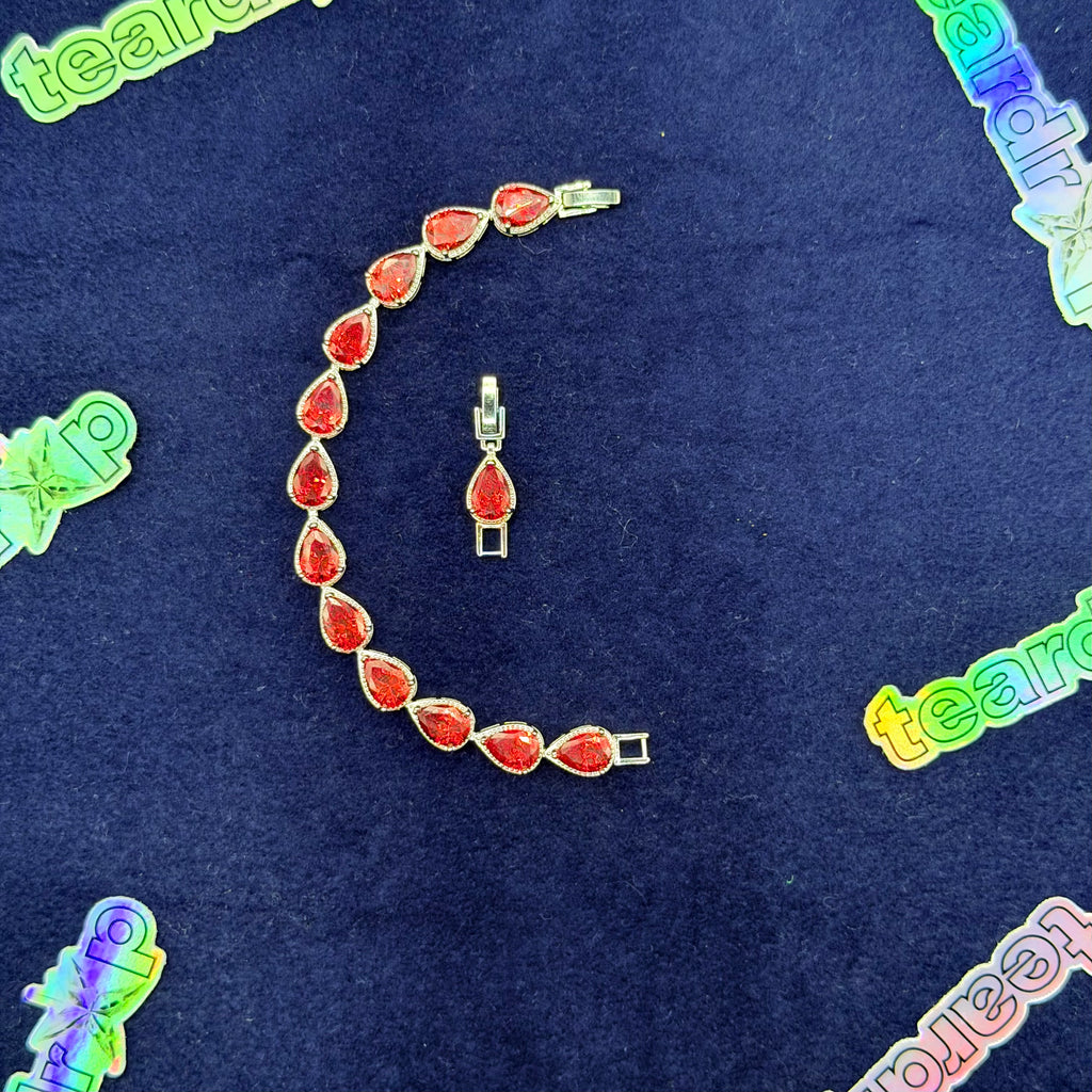 Crystal Drop Bracelet